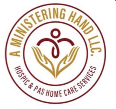 A Ministering Hand Home Care Services Logo