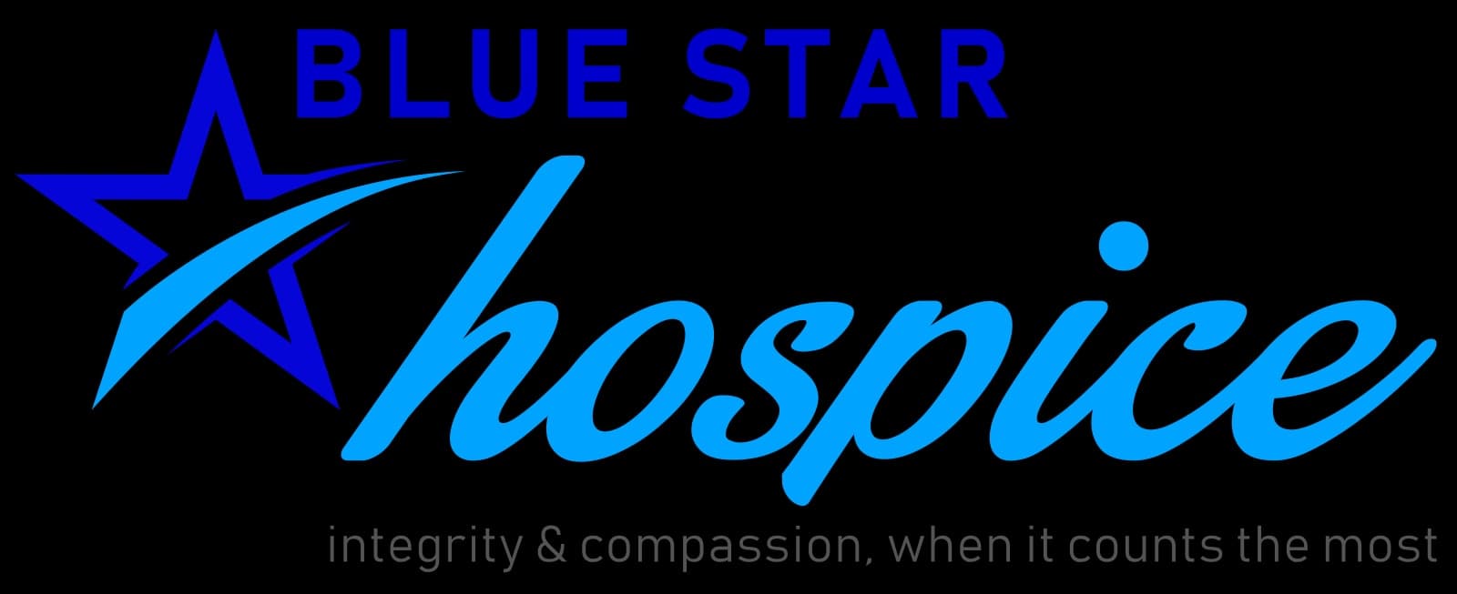 Blue Star Hospice Logo