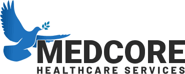 Medcore Healthcare Services Hospice Logo